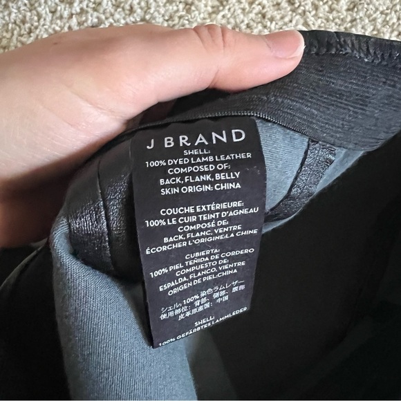 J brand leather skirt - Picture 4 of 5